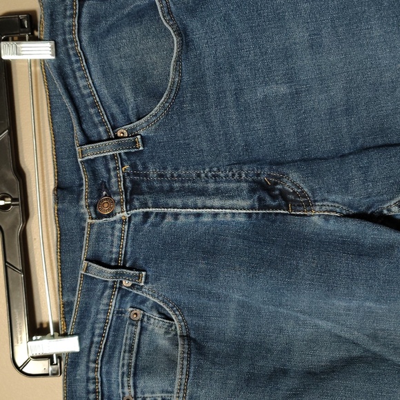 Levi Strauss 505 Straight Slightly Distressed Jeans 32x30 - Picture 6 of 7